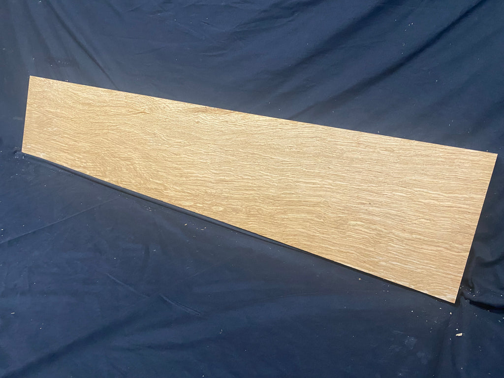 Solid oak plank, shelf, board 1180 L x 225 W x 30 D mm (383)