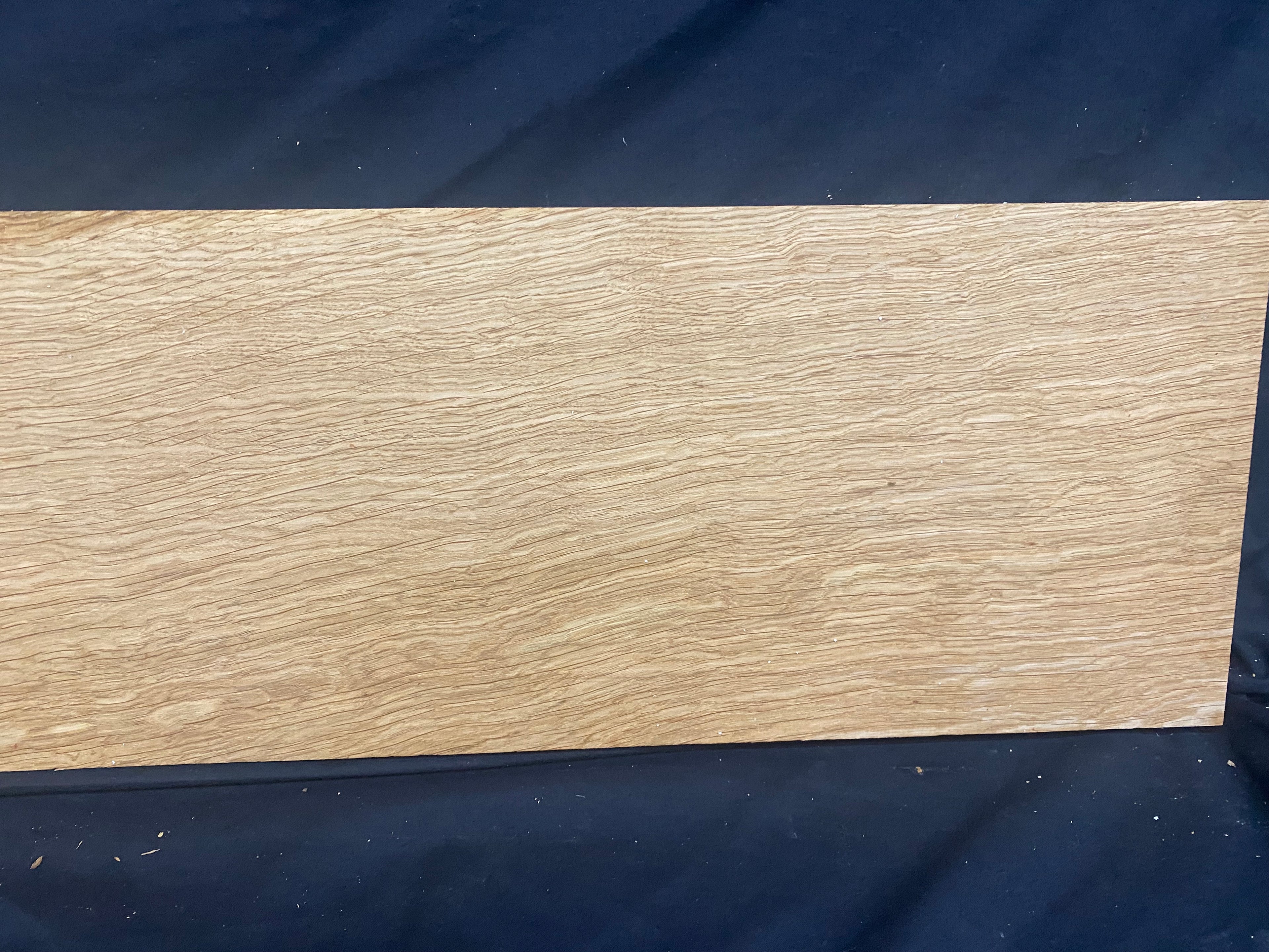 Solid oak plank, shelf, board 1180 L x 225 W x 30 D mm (383)