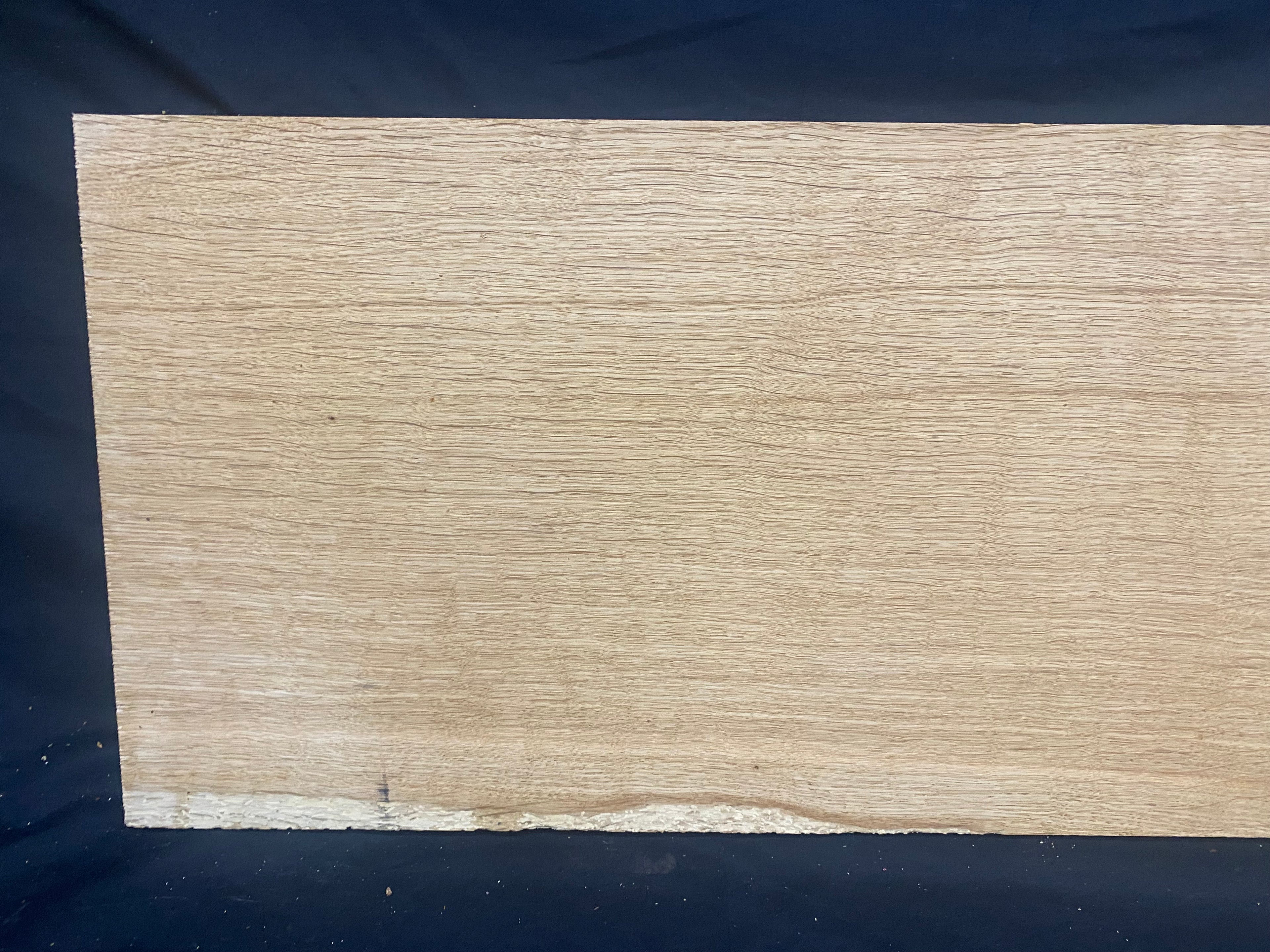 Solid oak plank, shelf, board 799 L x 308 W x 28 D mm      (mf375)