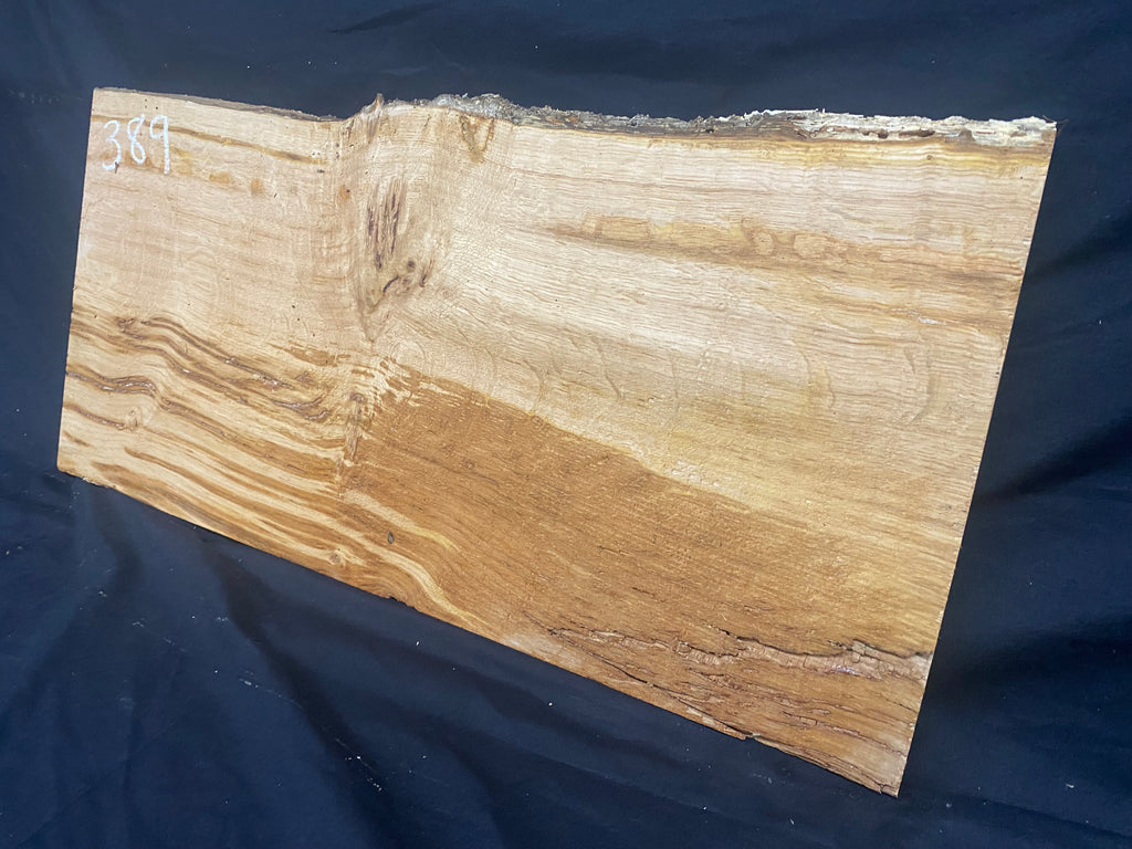 Solid oak plank, shelf, board 588 L x 287 W x 24 D mm      (mf389)