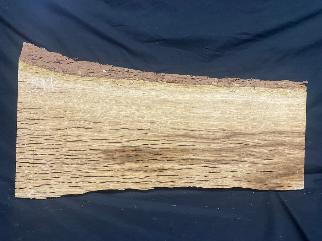 Solid oak plank, coffee table, shelf, board 780 L x 407 W x 33 D mm      (mf391)