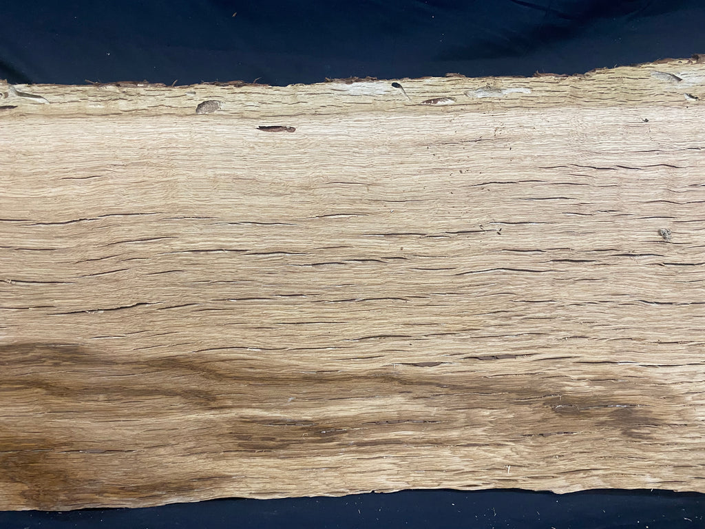 Solid oak plank, coffee table, shelf, board 780 L x 407 W x 33 D mm      (mf391)