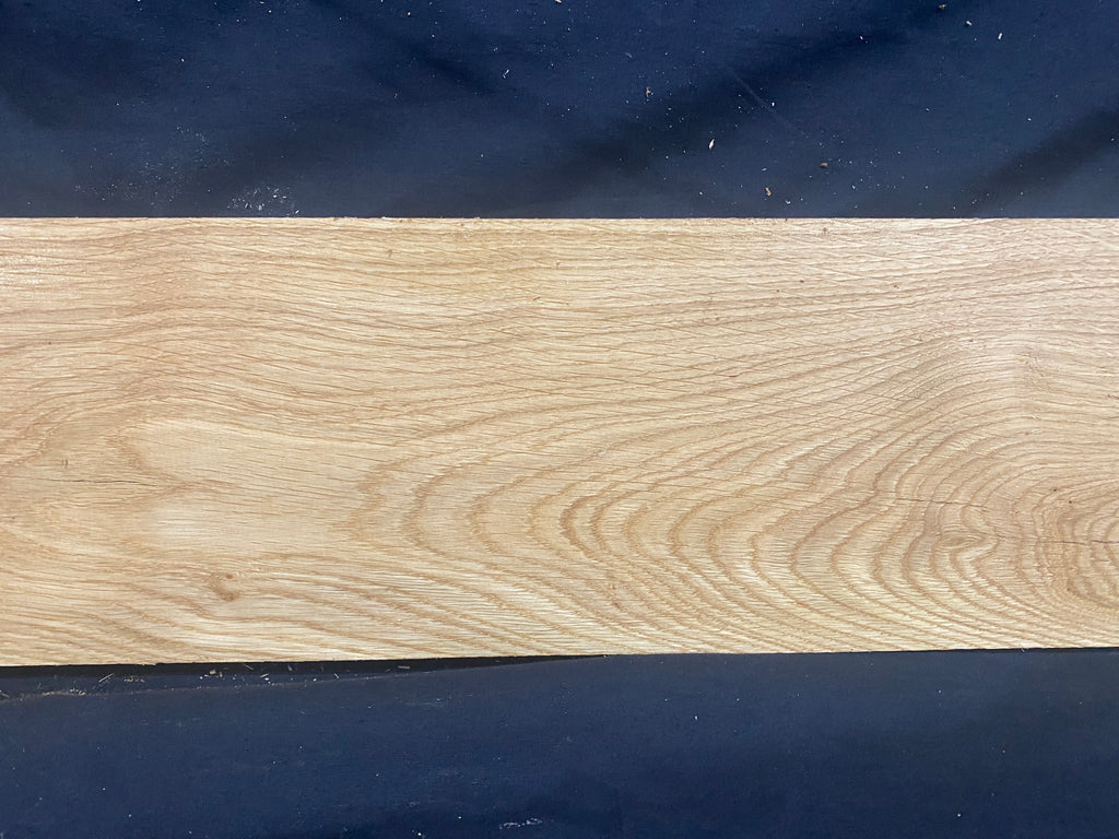 Solid oak plank, coffee table, shelf, board 841  L x 139 W x 26 D mm      (mf393)