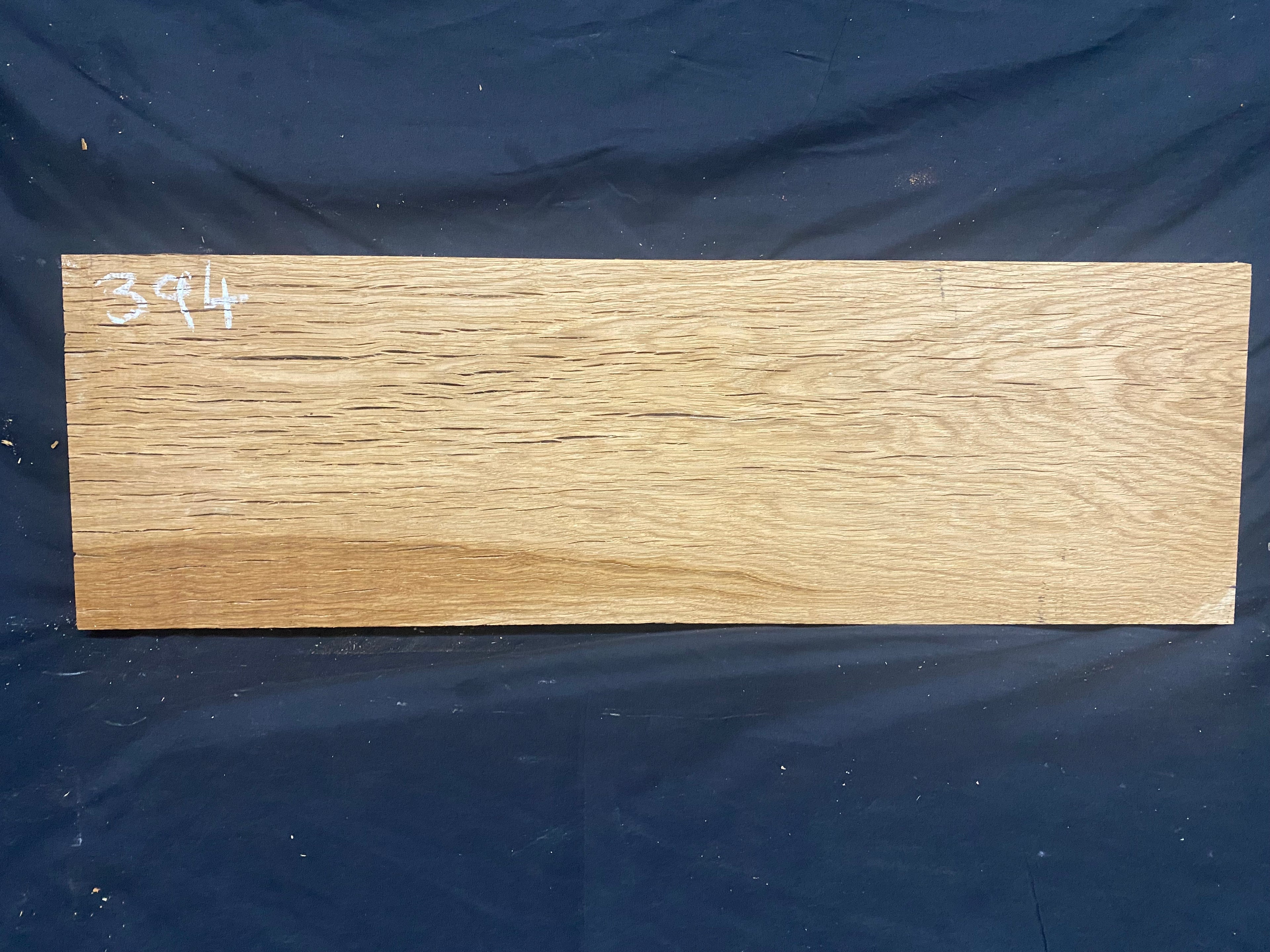 Solid oak plank,floating shelf, board 782 L x 245 W x 37 D mm      (mf394)