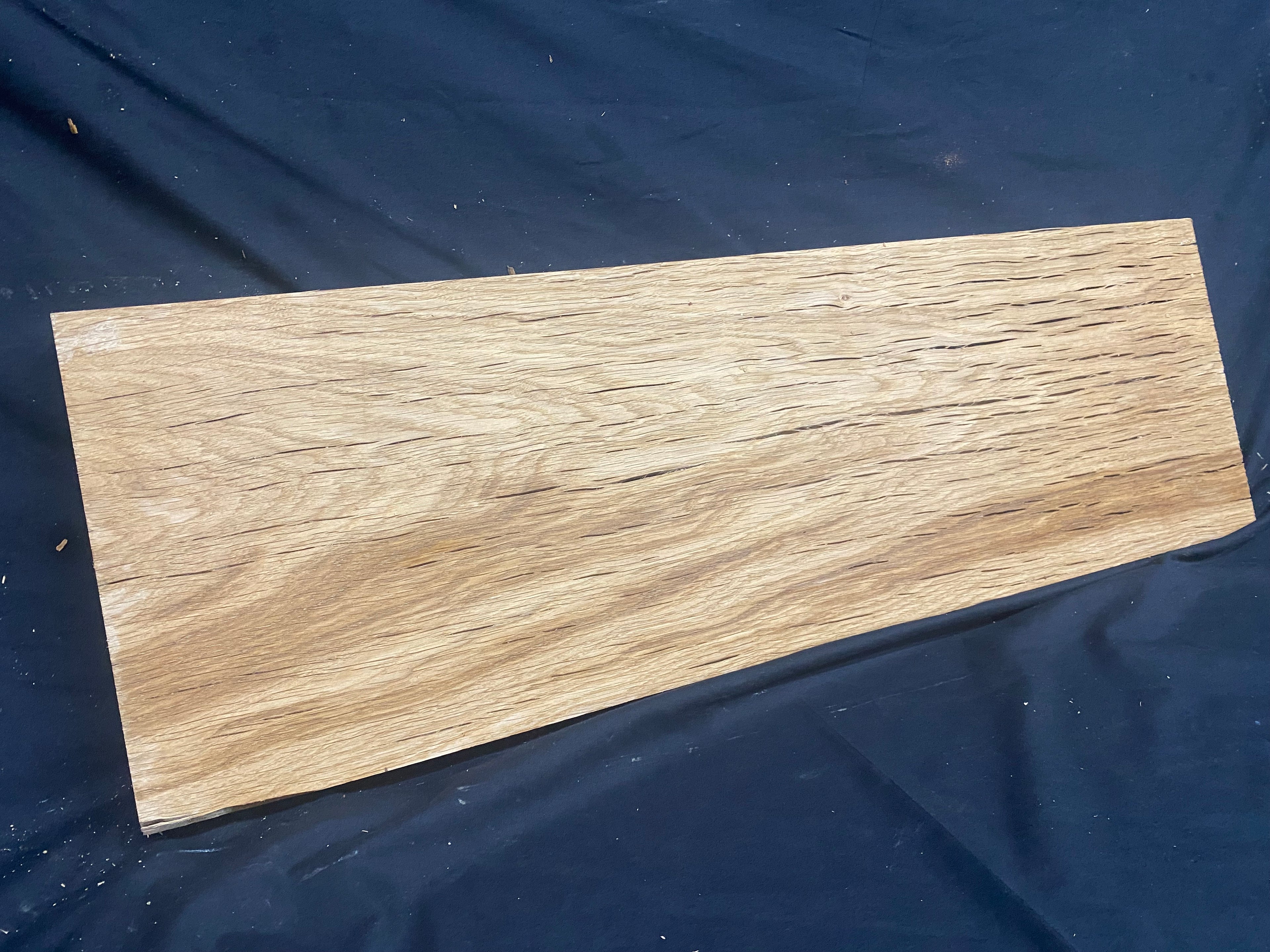 Solid oak plank,floating shelf, board 782 L x 245 W x 37 D mm      (mf394)