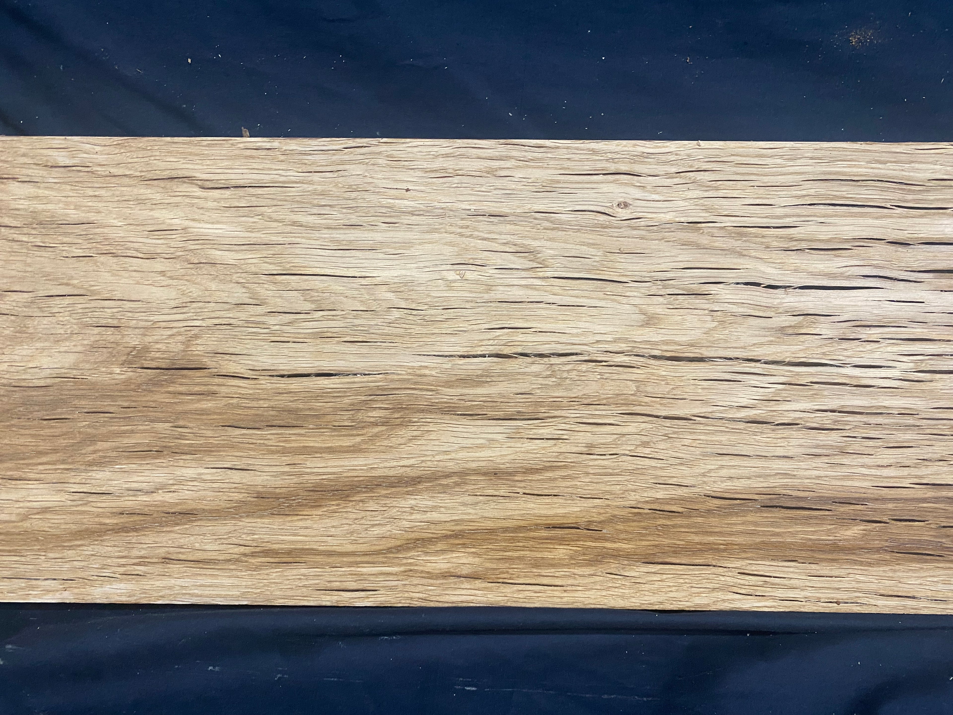 Solid oak plank,floating shelf, board 782 L x 245 W x 37 D mm      (mf394)