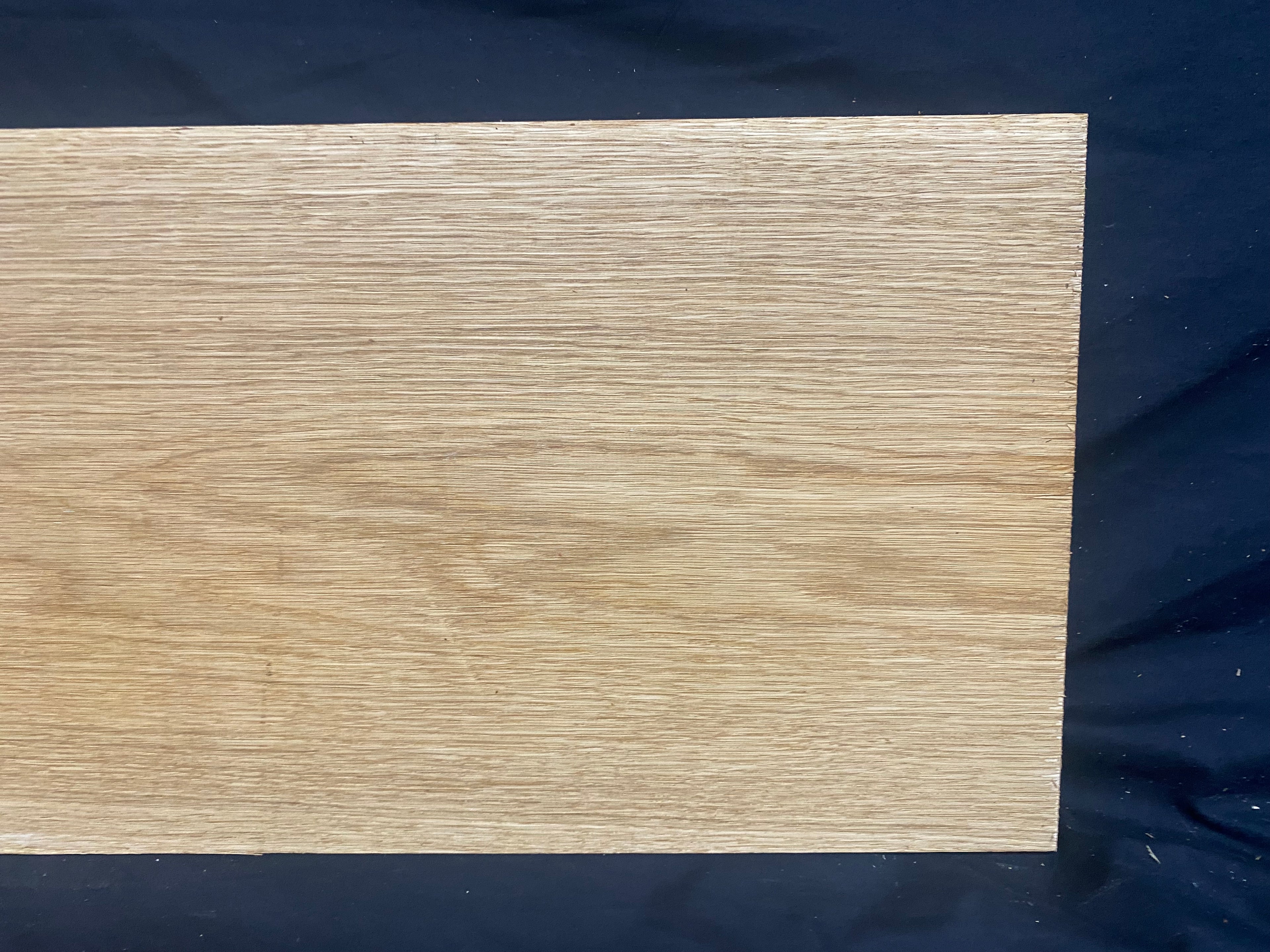 Solid oak plank,floating shelf, board 598 L x 290 W x 29 D mm      (mf396)
