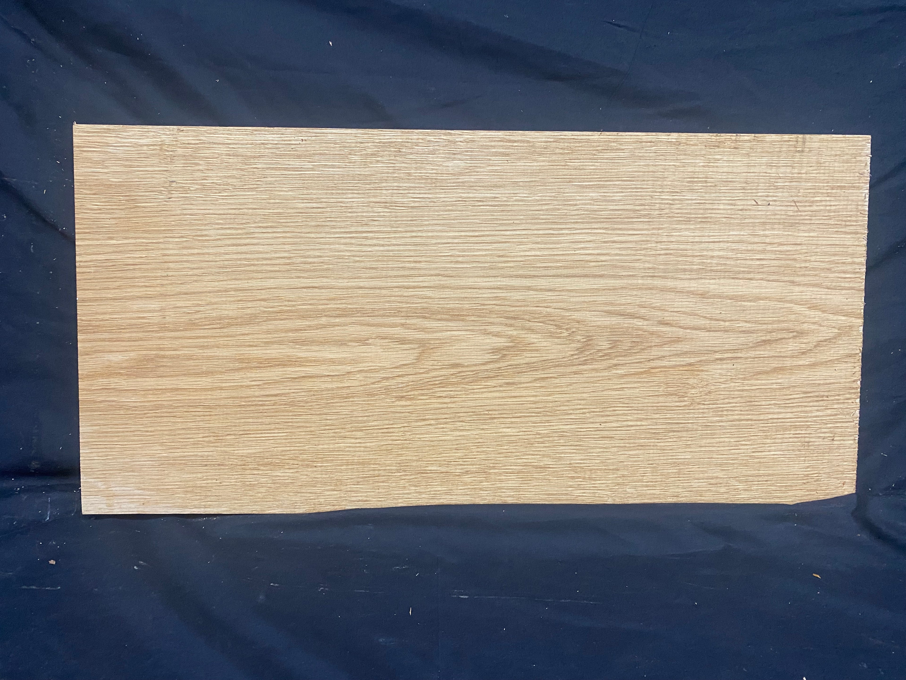 Solid oak plank,floating shelf, board 598 L x 290 W x 29 D mm      (mf396)