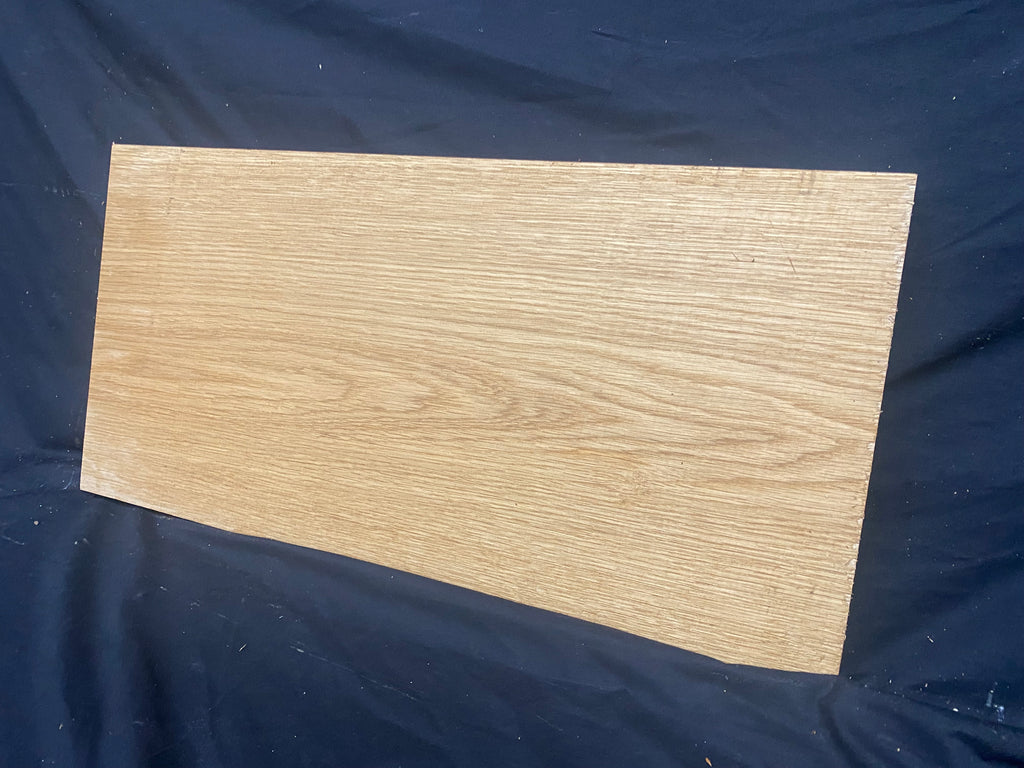 Solid oak plank,floating shelf, board 598 L x 290 W x 29 D mm      (mf396)