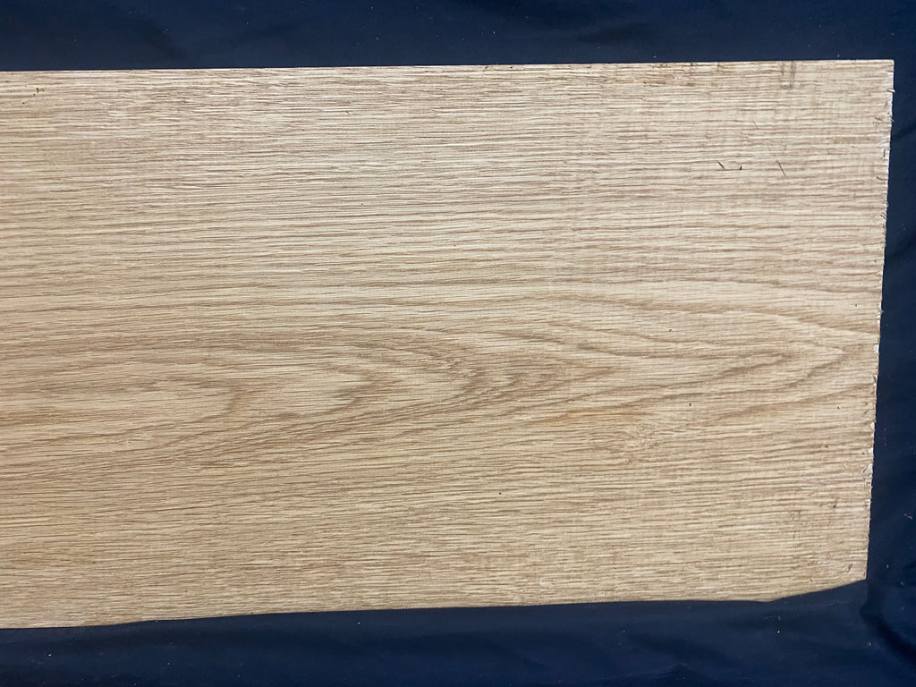 Solid oak plank,floating shelf, board 598 L x 290 W x 29 D mm      (mf396)