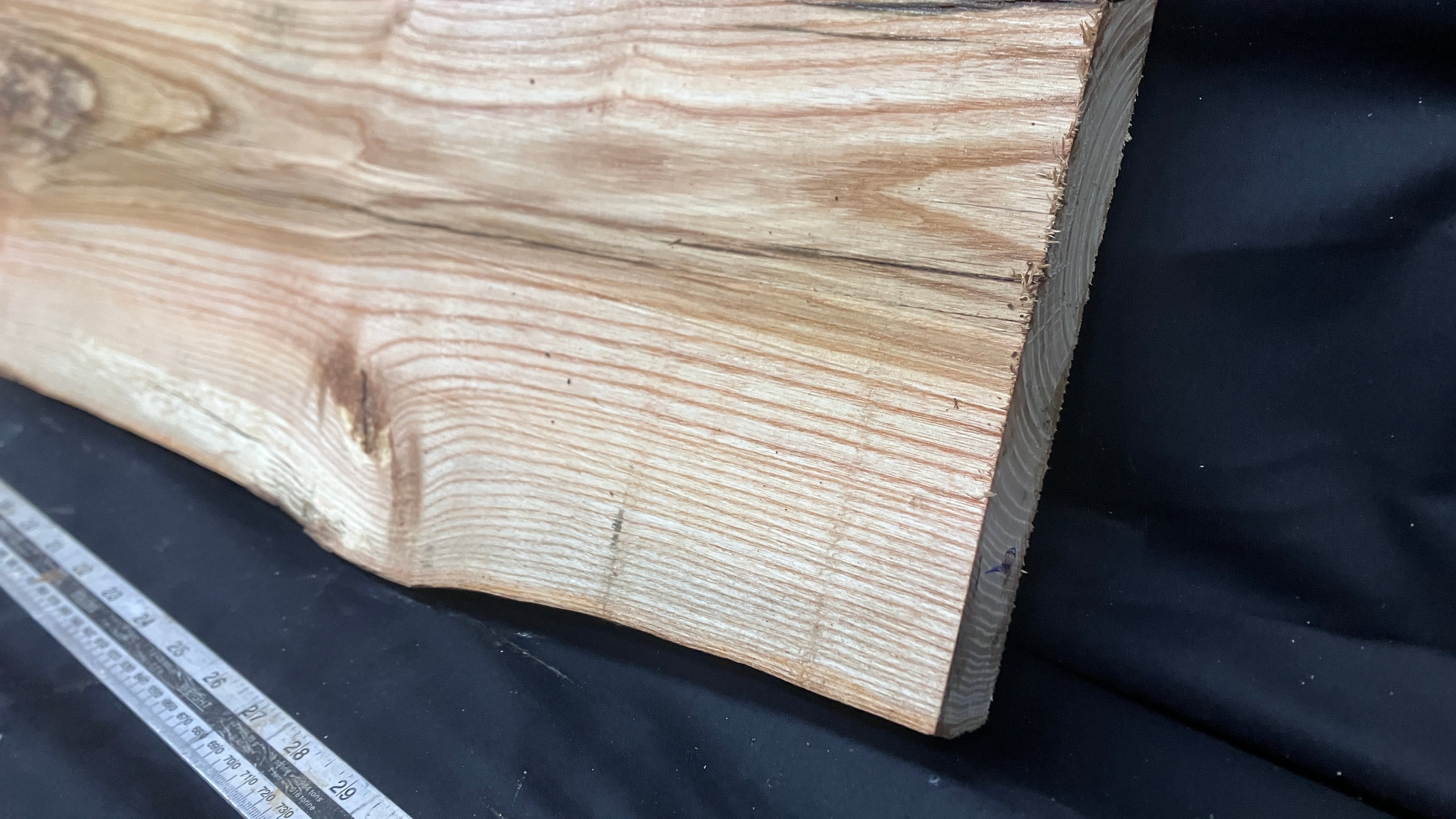 Ash hardwood boards, shelving,platter 895 L x 304 W x 33 D (mm) (9)