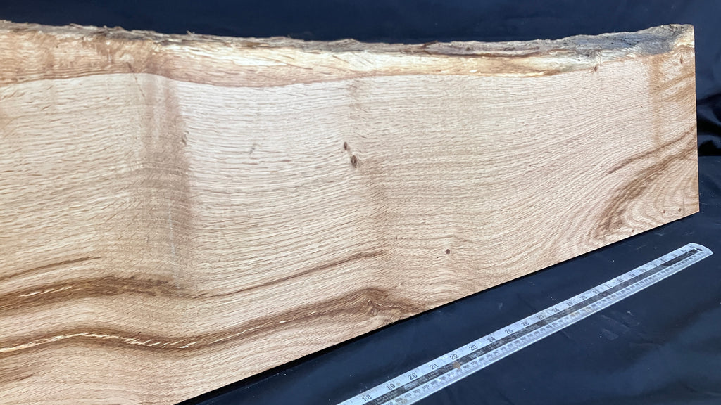 OAK HARDWOOD PLANK, CRAFTS, SHELVING  1139 L x 280 W x 47 D mm      (19)