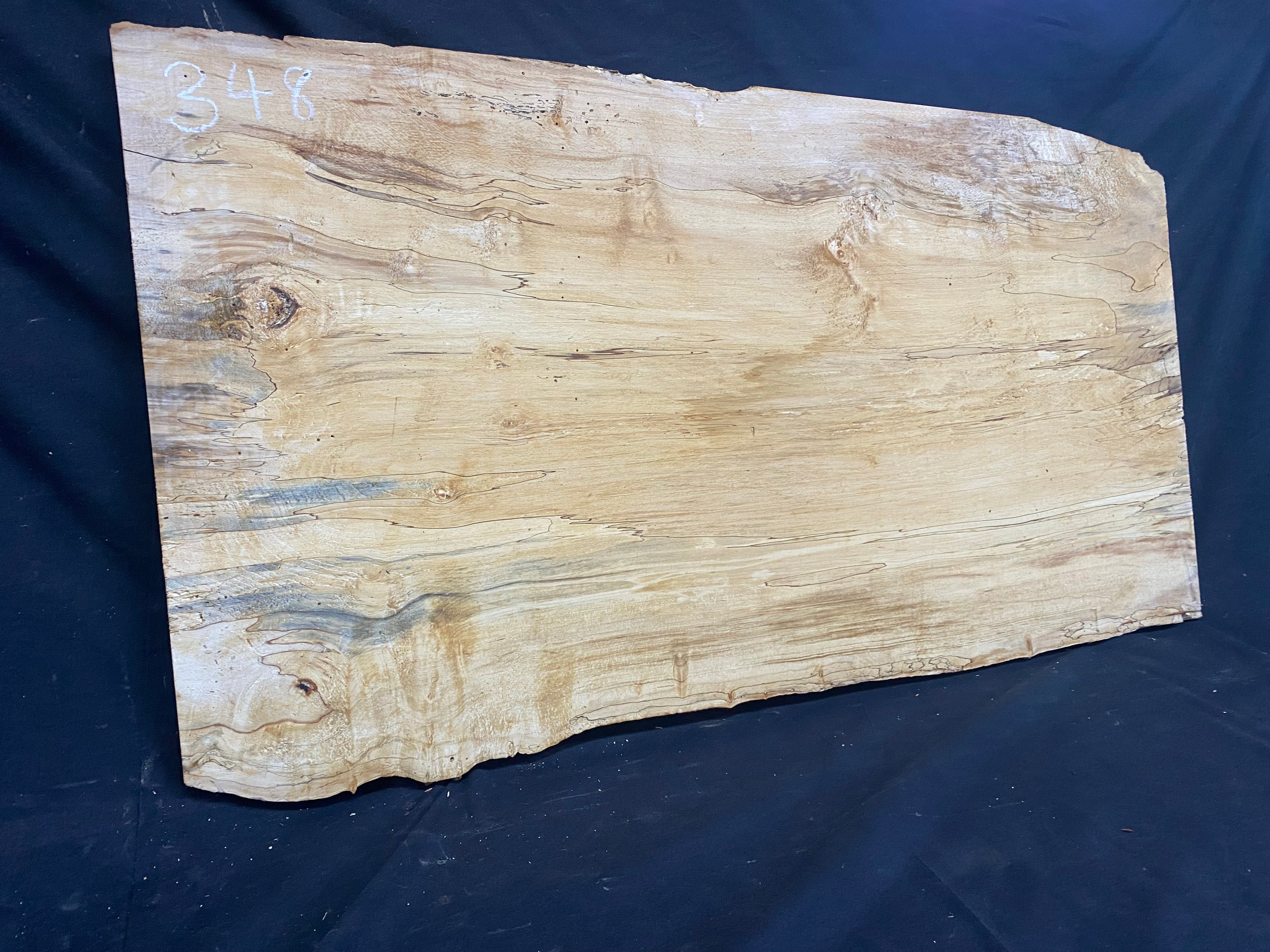 Hardwood plank, shelf, craft,sycamore wood 950 L x 523 W x 23 D mm  (mf348)