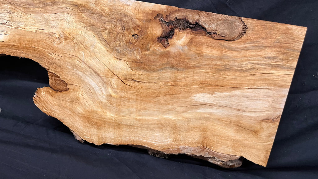 Hornbeam resin table project, shelf, mantle 979 L x 296 W x 31 D mm  (693)