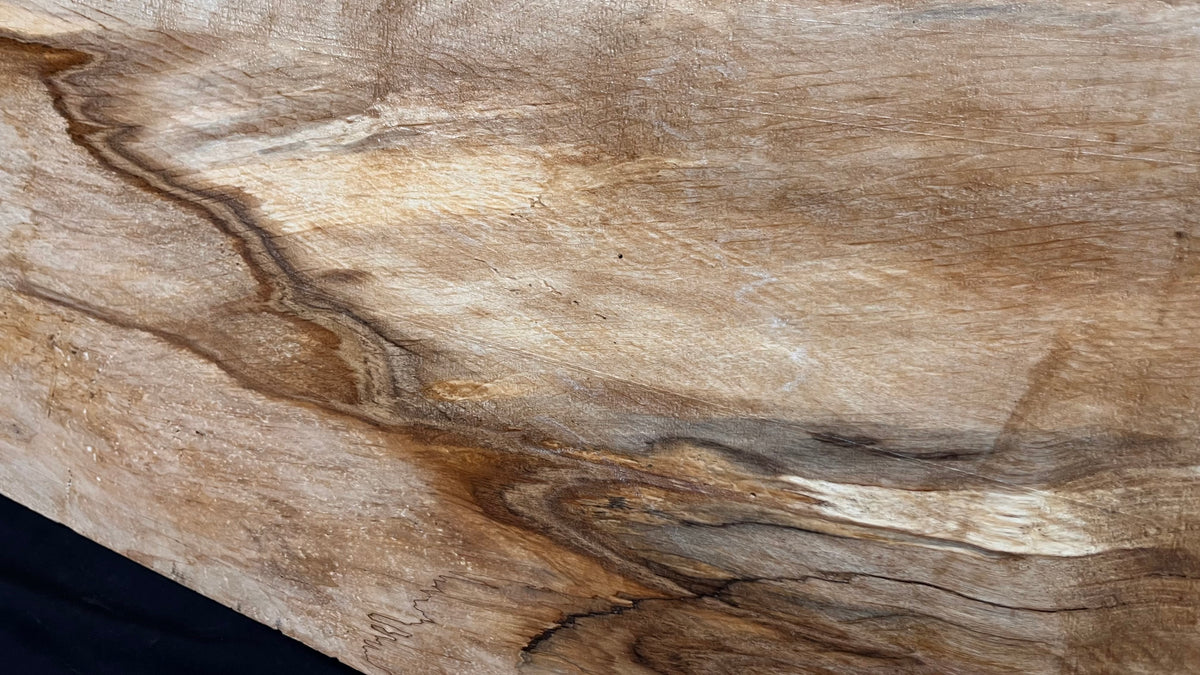 Hornbeam chopping board, slab shelf, 651 L x 412 W x 35 D mm  (694)