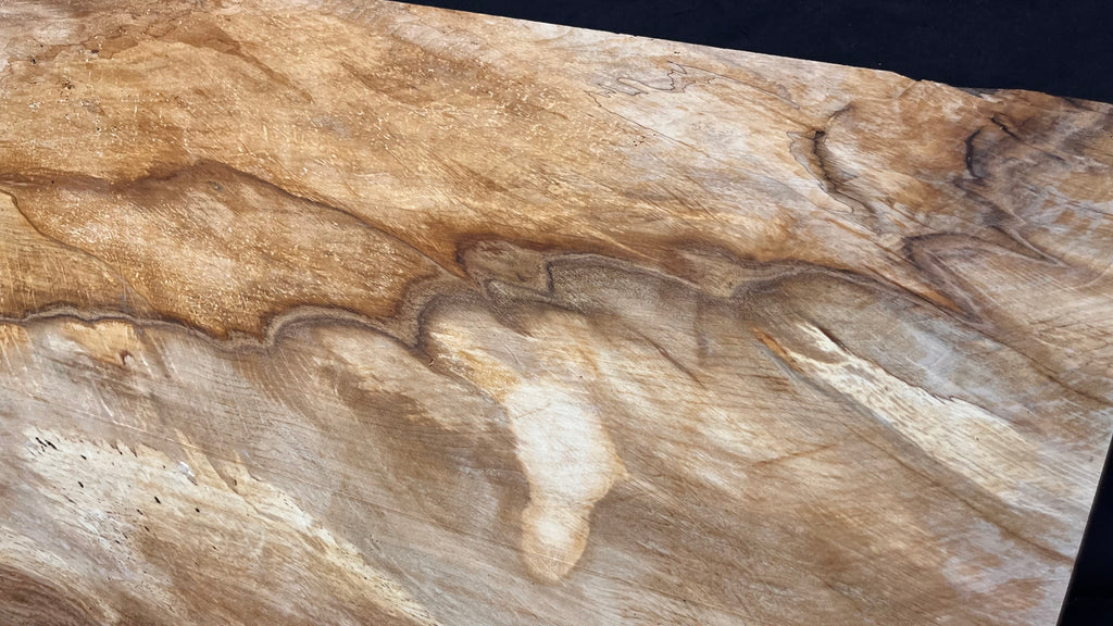 Hornbeam chopping board, slab shelf, 651 L x 412 W x 35 D mm  (694)