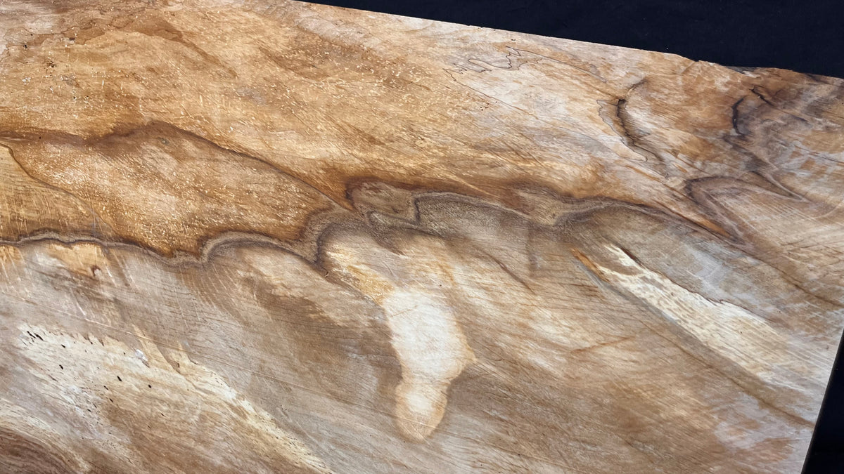Hornbeam chopping board, slab shelf, 651 L x 412 W x 35 D mm  (694)