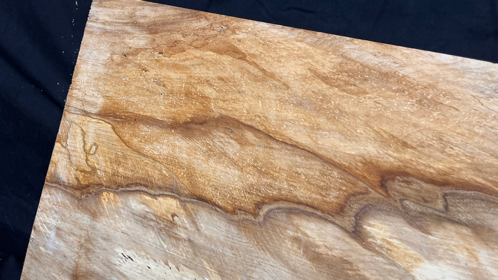 Hornbeam chopping board, slab shelf, 651 L x 412 W x 35 D mm  (694)