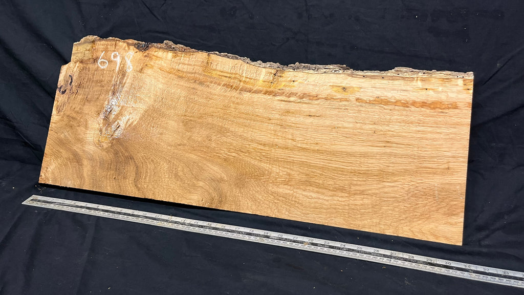 Oak hardwood window sills, shelf 788 L x 310 W x 23 D mm     (mf698)