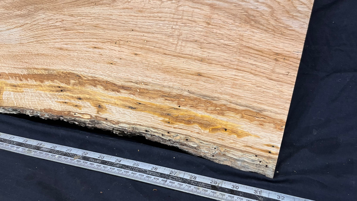 Oak hardwood window sills, shelf 788 L x 310 W x 23 D mm     (mf698)