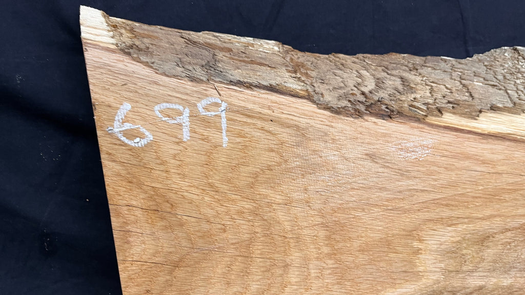 Oak hardwood chopping board  544 L x 472 W x 48 D mm     (699)