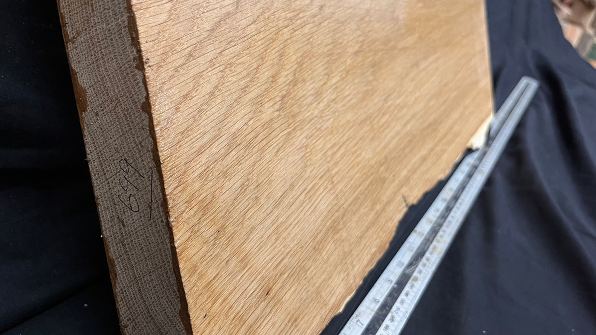 Oak hardwood chopping board  544 L x 472 W x 48 D mm     (699)