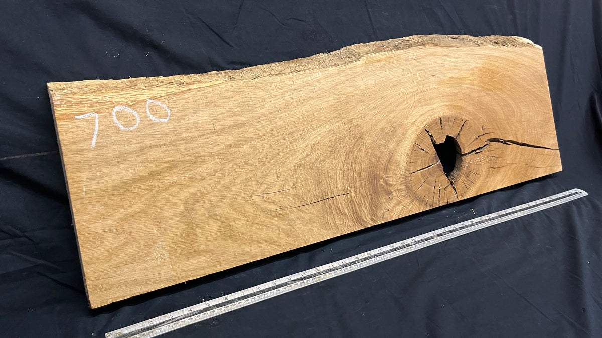 Oak hardwood plank 1054 L x 350 W x 45 D mm     (700)