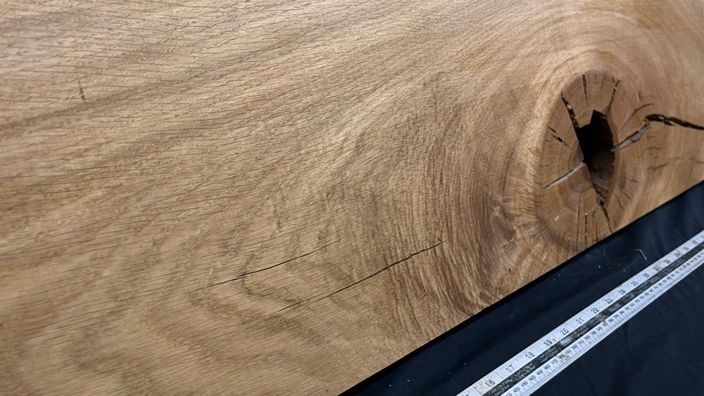 Oak hardwood plank 1054 L x 350 W x 45 D mm     (700)