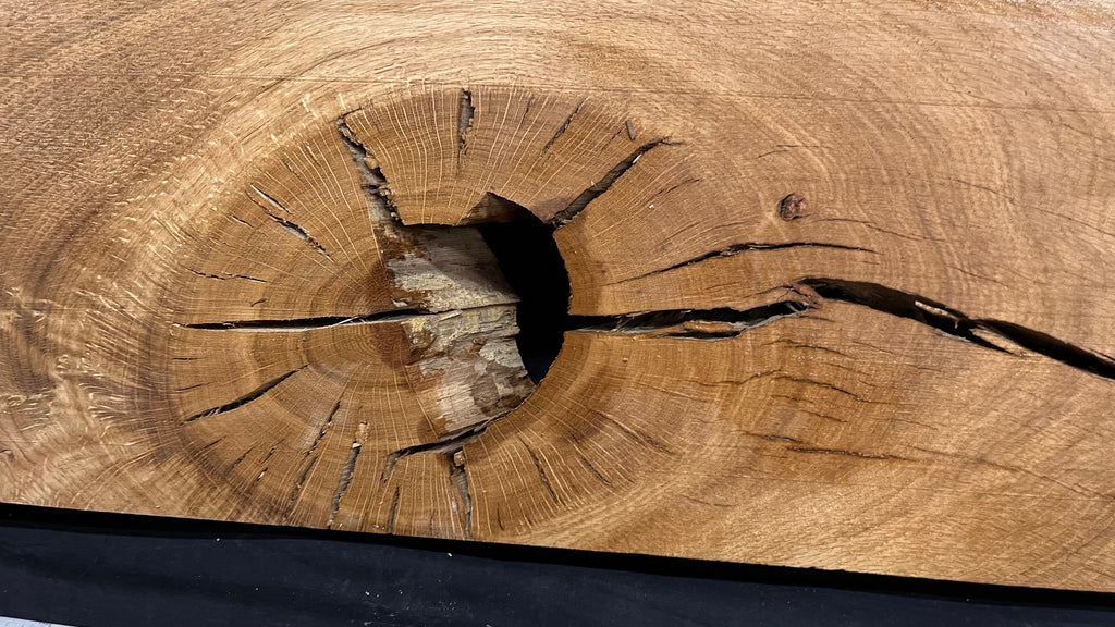 Oak hardwood plank 1054 L x 350 W x 45 D mm     (700)