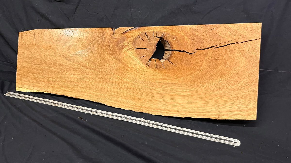 Oak hardwood plank 1054 L x 350 W x 45 D mm     (700)