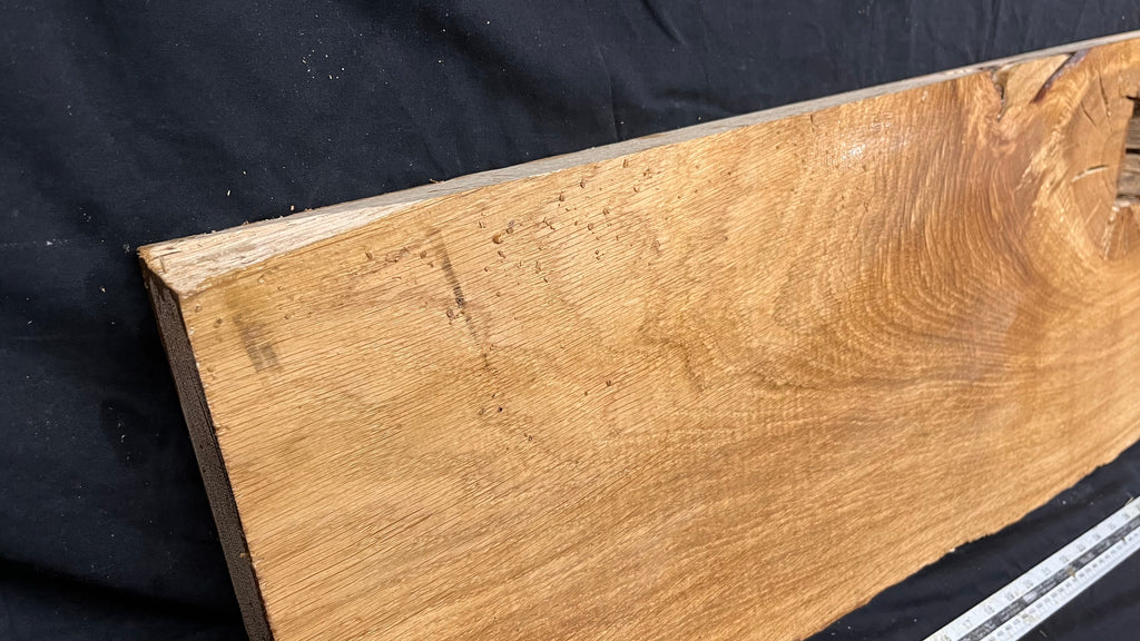 Oak hardwood plank 1054 L x 350 W x 45 D mm     (700)