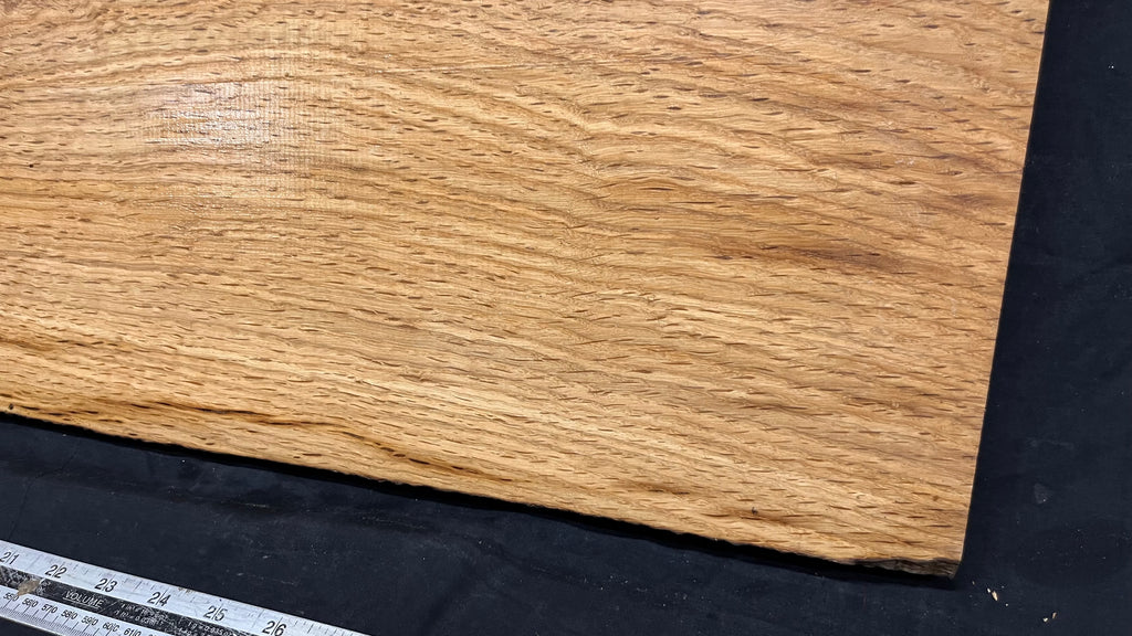 Oak hardwood window sill, plank 853 L x 324 W x 26 D mm     (mt702)