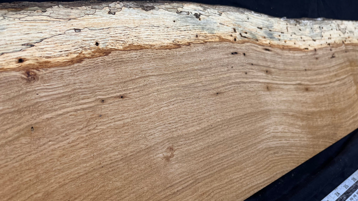 Oak hardwood window sill, plank 1078 L x 245 W x 17 D mm     (703)