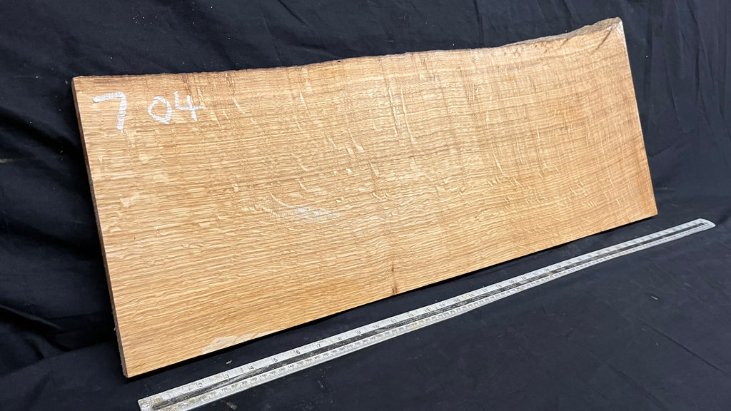 Oak hardwood window sill, plank 701 L x 369 W x 16 D mm     (mt704)