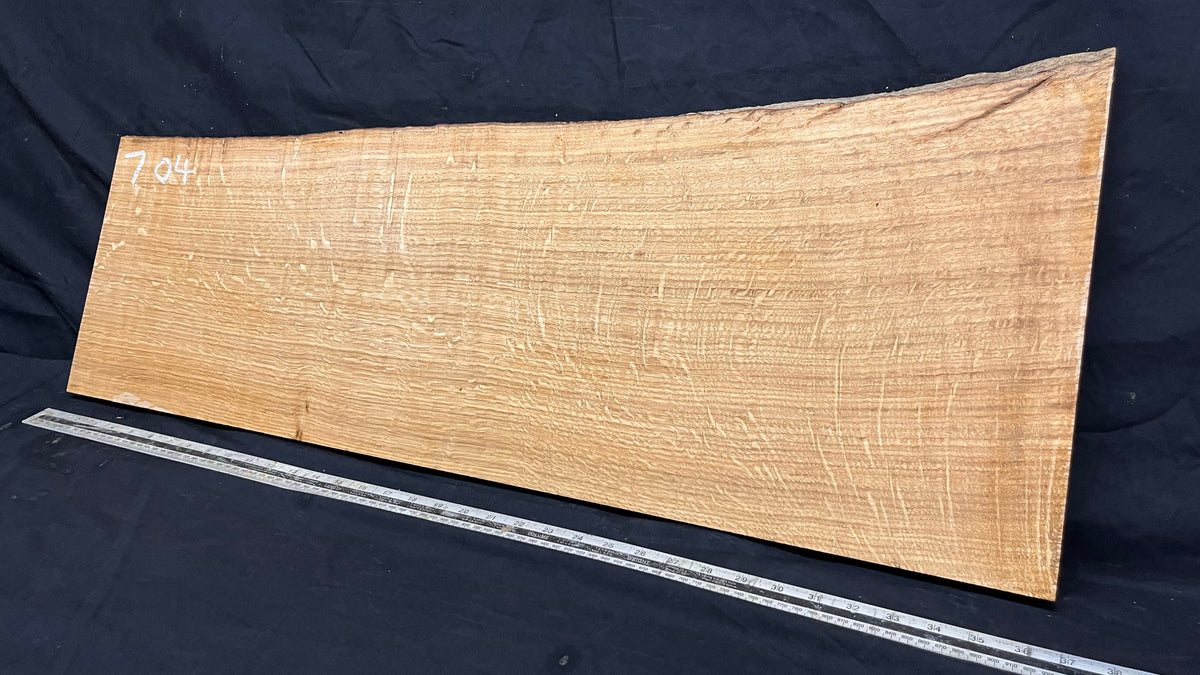 Oak hardwood window sill, plank 701 L x 369 W x 16 D mm     (mt704)