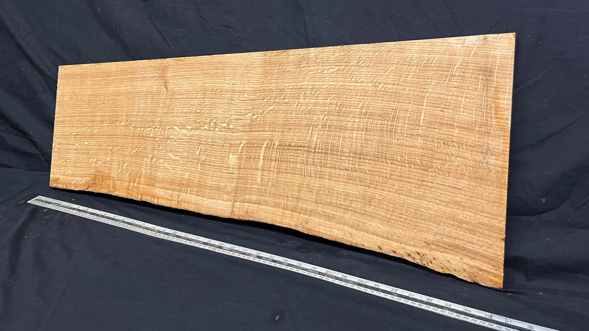 Oak hardwood window sill, plank 701 L x 369 W x 16 D mm     (mt704)