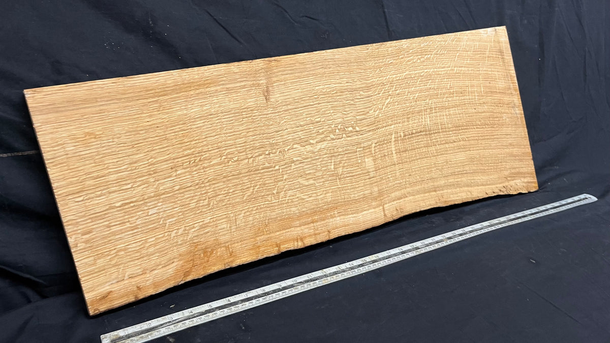 Oak hardwood window sill, plank 701 L x 369 W x 16 D mm     (mt704)