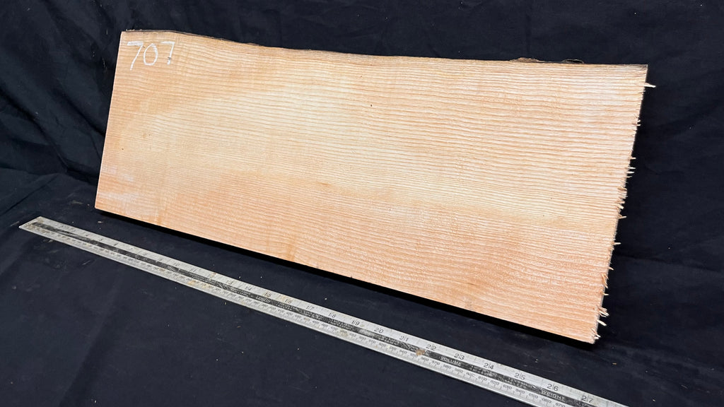 Ash timber boards, shelving 610 L x 237 W x 25 D mm       (707)