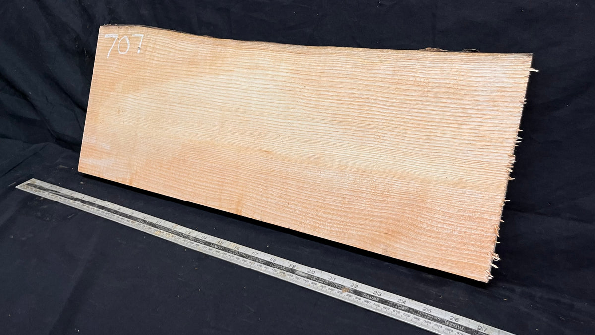 Ash timber boards, shelving 610 L x 237 W x 25 D mm       (707)