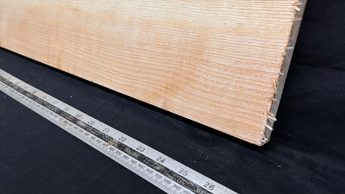 Ash timber boards, shelving 610 L x 237 W x 25 D mm       (707)