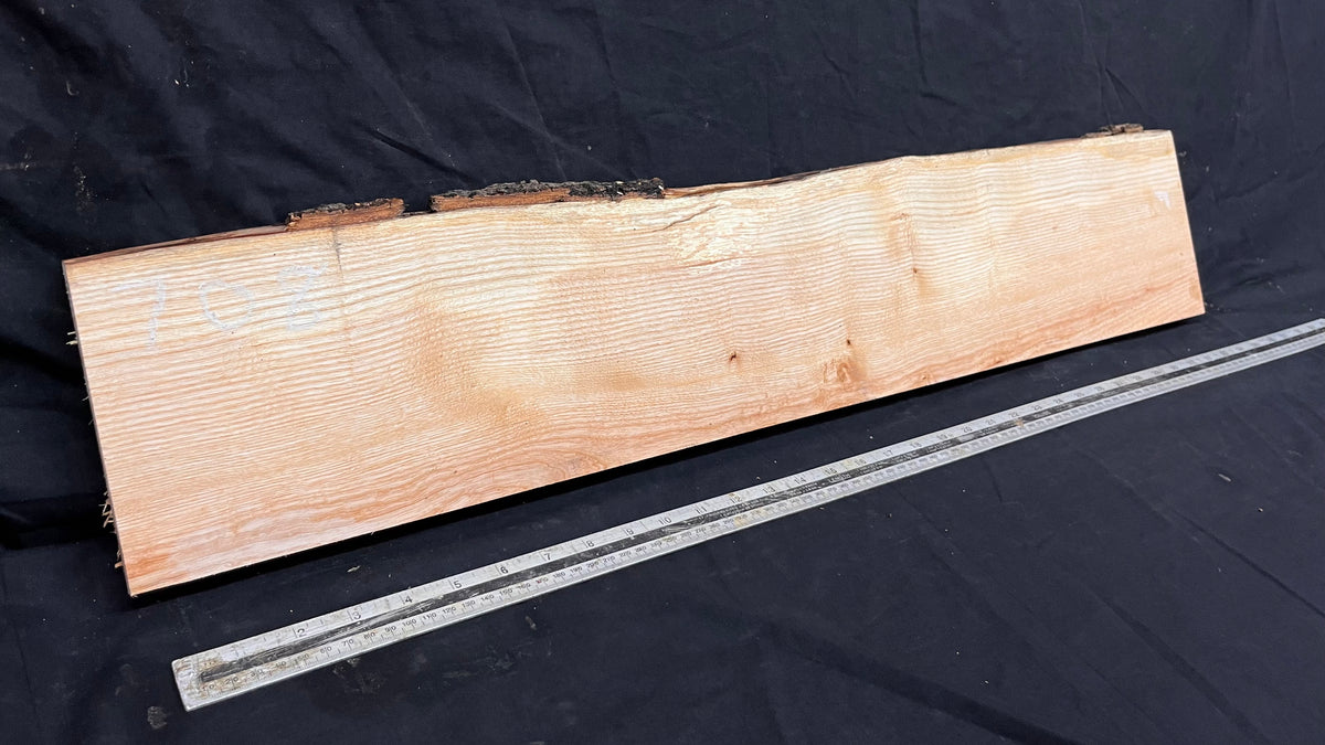 Ash timber boards, shelving 883 L x 172 W x 23 D mm       (708)