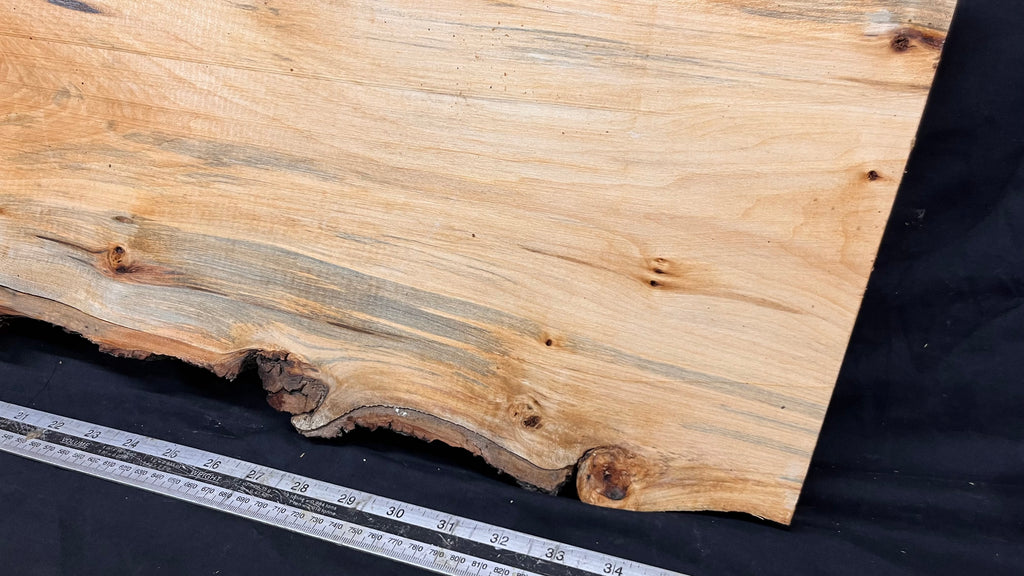 Lime wood wall hanging, fearure wood 1046 L x 323 W x 37 D mm        (710)