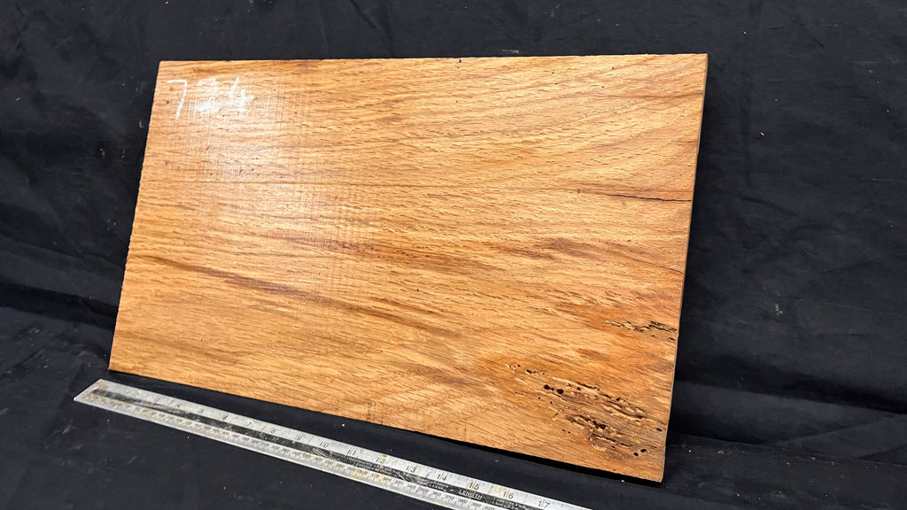 Rustic oak hardwood window sill 496 L x 297 W x 21 D mm     (mt724)