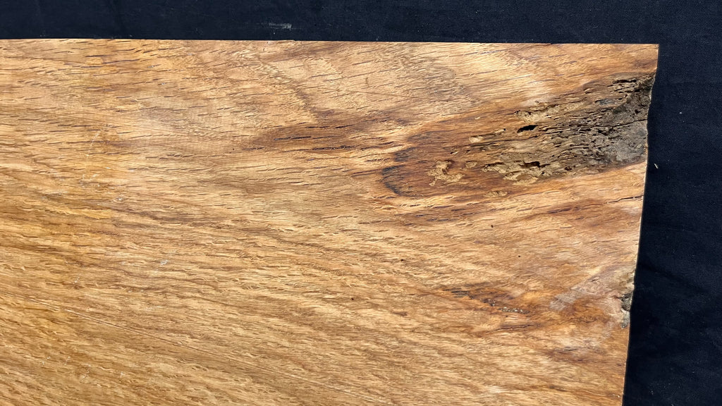 Rustic oak hardwood window sill 496 L x 297 W x 21 D mm     (mt724)