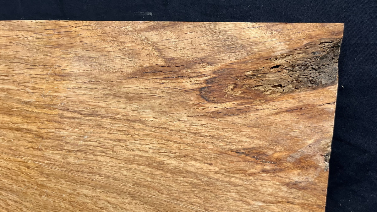 Rustic oak hardwood window sill 496 L x 297 W x 21 D mm     (mt724)
