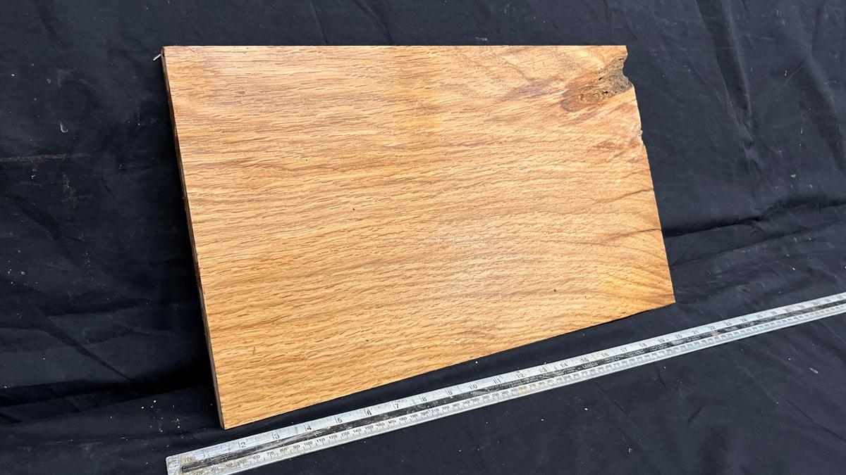Rustic oak hardwood window sill 496 L x 297 W x 21 D mm     (mt724)