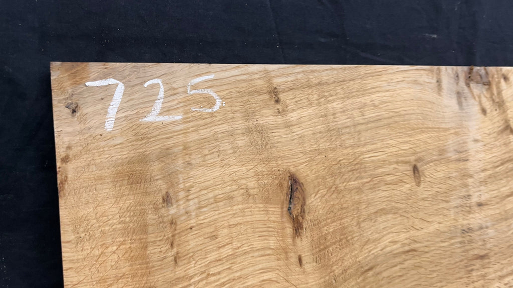 Rustic oak hardwood window sill 590 L x 267 W x 15 D mm     (725)