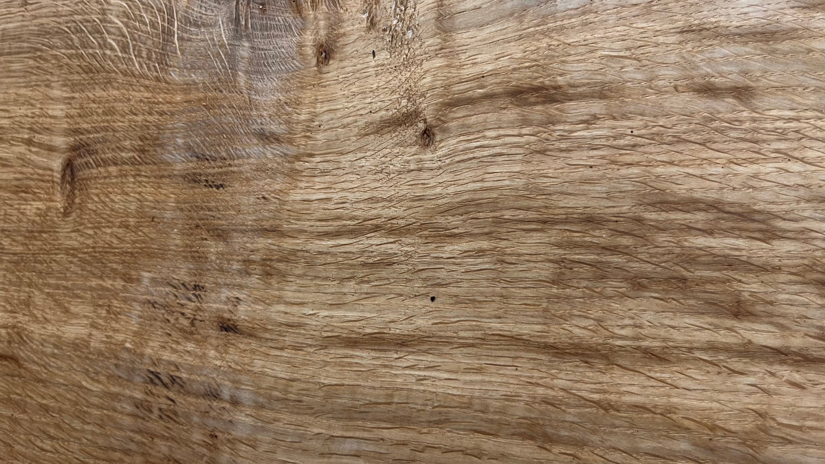 Rustic oak hardwood window sill 590 L x 267 W x 15 D mm     (725)