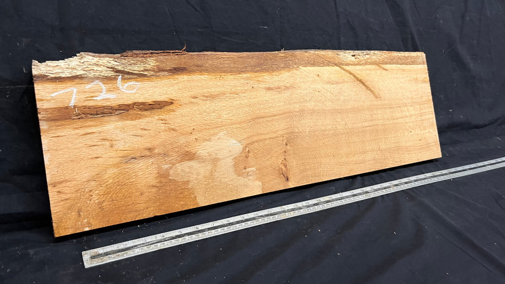 Rustic oak hardwood window sill 785 L x 255 W x 26 D mm     (mf726)