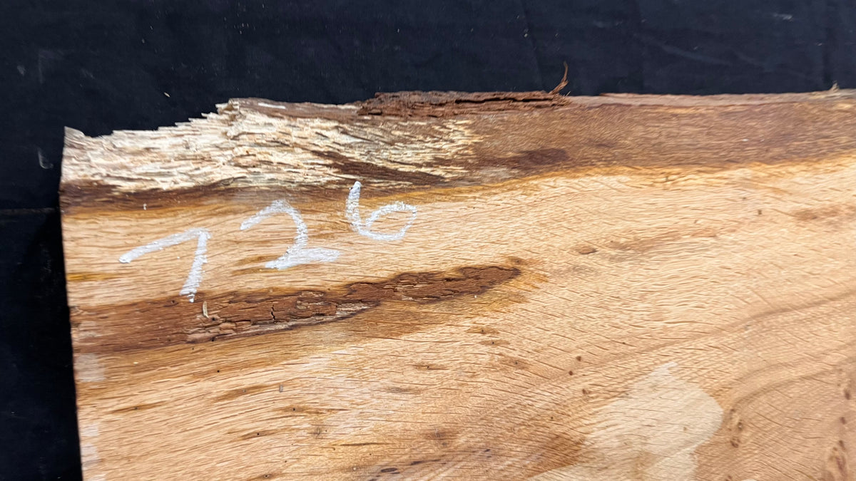 Rustic oak hardwood window sill 785 L x 255 W x 26 D mm     (mf726)